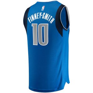 Men’s Dallas Mavericks Dorian Finney-Smith Fanatics Branded Blue Fast Break Replica Jersey – Icon Edition