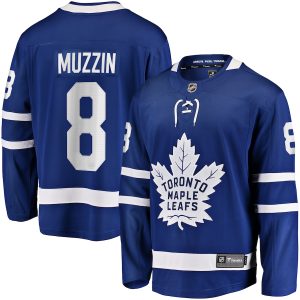 Men’s Toronto Maple Leafs Jake Muzzin Fanatics Branded Blue Replica Player Jersey