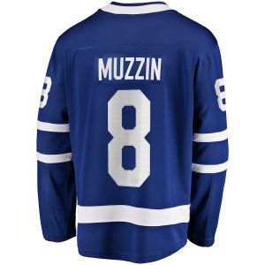 Men’s Toronto Maple Leafs Jake Muzzin Fanatics Branded Blue Replica Player Jersey