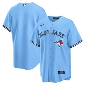 Men’s Toronto Blue Jays Nike Powder Blue Alternate Replica Team Jersey