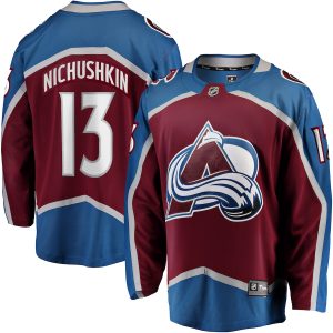 Men’s Colorado Avalanche Valeri Nichushkin Fanatics Branded Burgundy Breakaway Player Jersey