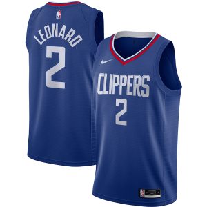 Men’s LA Clippers Kawhi Leonard Nike Royal Swingman Jersey – Icon Edition