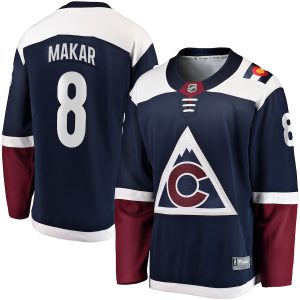 Men’s Colorado Avalanche Cale Makar Fanatics Branded Navy Alternate Premier Breakaway Player Jersey