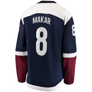 Men’s Colorado Avalanche Cale Makar Fanatics Branded Navy Alternate Premier Breakaway Player Jersey