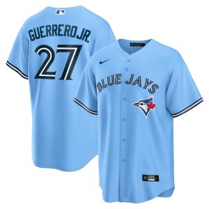 Men’s Toronto Blue Jays Vladimir Guerrero Jr. Nike Powder Blue Alternate Replica Player Jersey