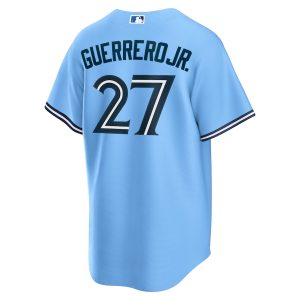 Men’s Toronto Blue Jays Vladimir Guerrero Jr. Nike Powder Blue Alternate Replica Player Jersey