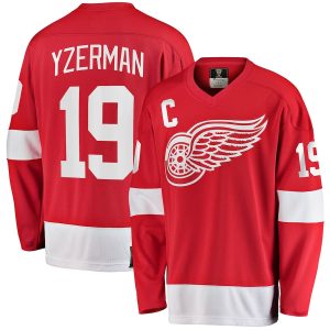 Men’s Detroit Red Wings Steve Yzerman Fanatics Branded Red Premier Breakaway Retired Player Jersey