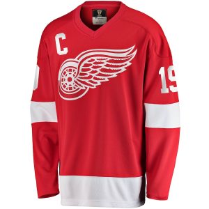 Men’s Detroit Red Wings Steve Yzerman Fanatics Branded Red Premier Breakaway Retired Player Jersey