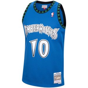 Men’s Minnesota Timberwolves Wally Szczerbiak Mitchell & Ness Blue 2001/02 Hardwood Classics Swingman Jersey