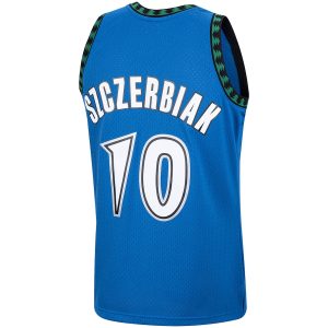 Men’s Minnesota Timberwolves Wally Szczerbiak Mitchell & Ness Blue 2001/02 Hardwood Classics Swingman Jersey