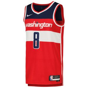 Men’s Washington Wizards Rui Hachimura Nike Red Swingman Jersey