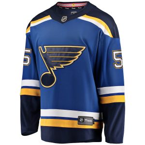 Men’s St. Louis Blues Colton Parayko Fanatics Branded Blue Home Breakaway Player Jersey