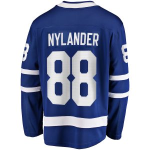 Men’s Toronto Maple Leafs William Nylander Fanatics Branded Blue Home Breakaway Player Jersey