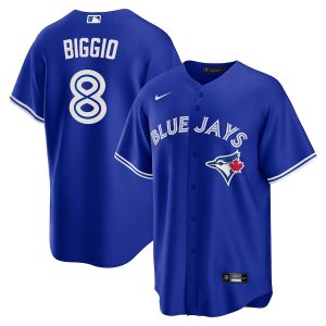 Men’s Toronto Blue Jays Cavan Biggio Nike Royal Replica Player Name Jersey