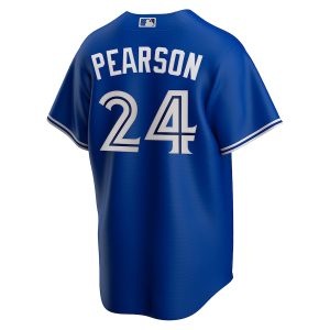 Men’s Toronto Blue Jays Nate Pearson Nike Royal Replica Player Name Jersey