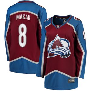 Women’s Colorado Avalanche Cale Makar Fanatics Branded Burgundy Home Premier Breakaway Player Jersey