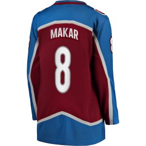 Women’s Colorado Avalanche Cale Makar Fanatics Branded Burgundy Home Premier Breakaway Player Jersey