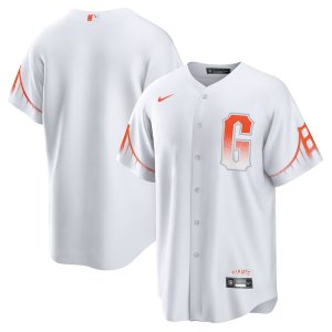 Men’s San Francisco Giants Nike White City Connect Replica Jersey