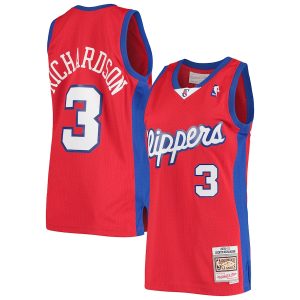 Men’s LA Clippers Quentin Richardson Mitchell & Ness Red 2000/01 Hardwood Classics Swingman Jersey