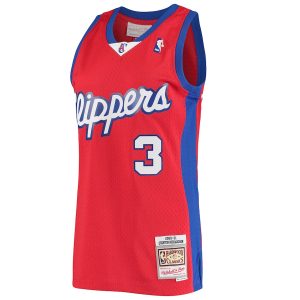 Men’s LA Clippers Quentin Richardson Mitchell & Ness Red 2000/01 Hardwood Classics Swingman Jersey