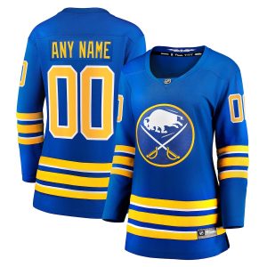 Women’s Buffalo Sabres Fanatics Branded Royal Home Breakaway Custom Jersey