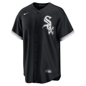 Men’s Chicago White Sox Tim Anderson Nike Black Alternate Replica Player Jersey