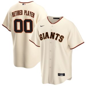 Men’s San Francisco Giants Nike Cream Home Pick-A-Player Retired Roster Replica Jersey