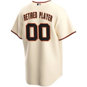 Men’s San Francisco Giants Nike Cream Home Pick-A-Player Retired Roster Replica Jersey