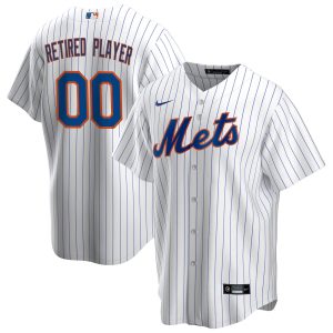 Men’s New York Mets Nike White Home Pick-A-Player Retired Roster Replica Jersey