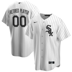 Men’s Chicago White Sox Nike White Home Pick-A-Player Retired Roster Replica Jersey