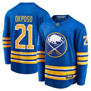 Men’s Buffalo Sabres Kyle Okposo Fanatics Branded Royal Home Breakaway Jersey