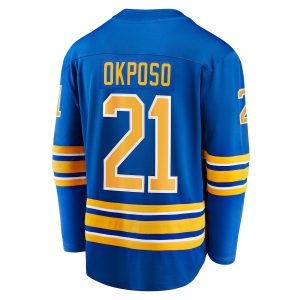 Men’s Buffalo Sabres Kyle Okposo Fanatics Branded Royal Home Breakaway Jersey