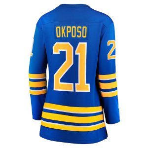 Women’s Buffalo Sabres Kyle Okposo Fanatics Branded Royal Home Breakaway Jersey