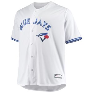 Men’s Toronto Blue Jays White Home Replica Team Jersey