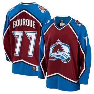 Men’s Colorado Avalanche Fanatics Branded Burgundy Breakaway Retired Player Jersey