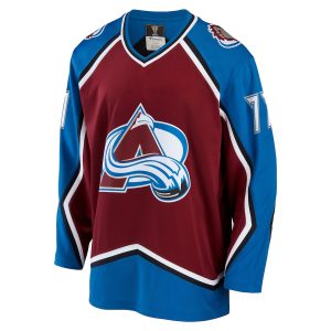 Men’s Colorado Avalanche Fanatics Branded Burgundy Breakaway Retired Player Jersey