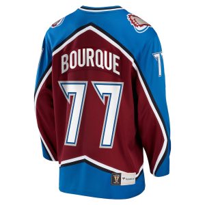 Men’s Colorado Avalanche Fanatics Branded Burgundy Breakaway Retired Player Jersey