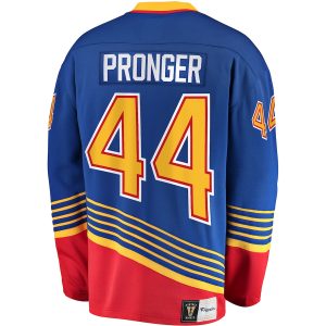 Men’s St. Louis Blues Chris Pronger Fanatics Branded Blue Breakaway Retired Player Jersey