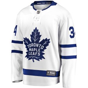 Men’s Toronto Maple Leafs Auston Matthews Fanatics Branded White Away Premier Breakaway Player Jersey