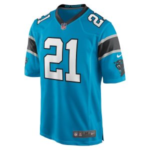 Men’s Carolina Panthers Jeremy Chinn Nike Blue Game Jersey