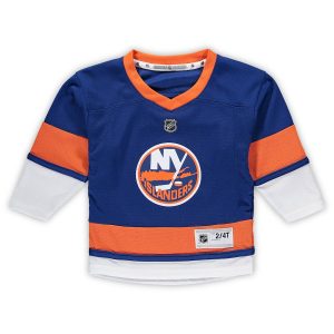 Toddler New York Islanders Mathew Barzal Royal Home Replica Player Jersey