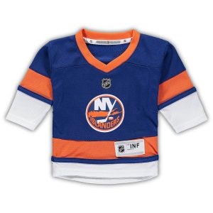 Toddler New York Islanders Mathew Barzal Infant Home Replica Player Jersey