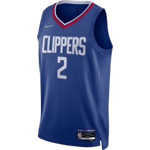 Men’s LA Clippers Kawhi Leonard Nike Royal 2021/22 Diamond Swingman Jersey – Icon Edition