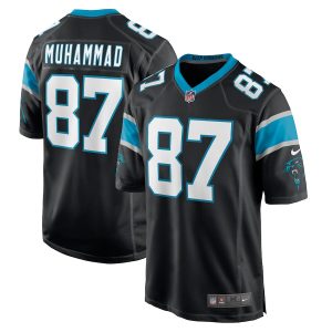 Men’s Carolina Panthers Muhsin Muhammad Nike Black Retired Player Jersey