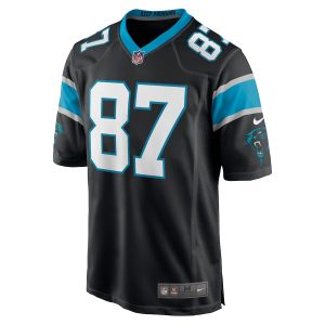 Men’s Carolina Panthers Muhsin Muhammad Nike Black Retired Player Jersey