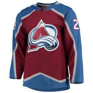 Men’s Colorado Avalanche Nathan MacKinnon adidas Burgundy Home Primegreen Authentic Player Jersey