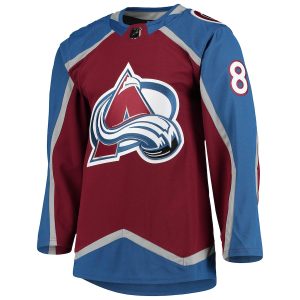 Men’s Colorado Avalanche Cale Makar adidas Burgundy Home Primegreen Authentic Player Jersey