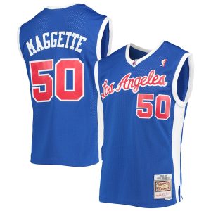 Men’s LA Clippers Corey Maggette Mitchell & Ness Royal 2001/02 Hardwood Classics Swingman Jersey