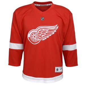 Youth Detroit Red Wings Red Home Replica Custom Jersey