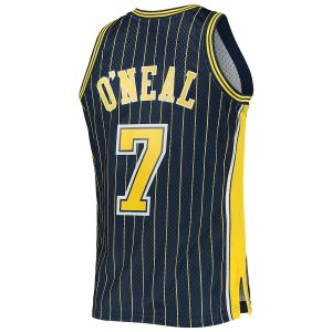 Men’s Indiana Pacers Jermaine O’Neal Mitchell & Ness Navy 2003/04 Hardwood Classics Swingman Jersey